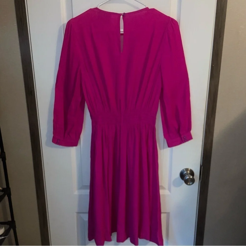 Kate‎ Spade Brighton Zari 3/4 Sleeve Mini Dress  Pink Size 4